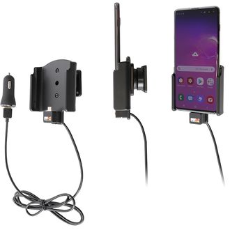 Brodit držiak do auta na Samsung Galaxy S10+ bez puzdra, s nabíjaním z cig. zapaľovača/USB
