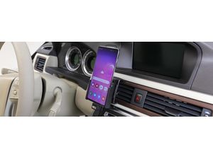 Brodit držiak do auta na Samsung Galaxy S10+ bez puzdra, s nabíjaním z cig. zapaľovača/USB