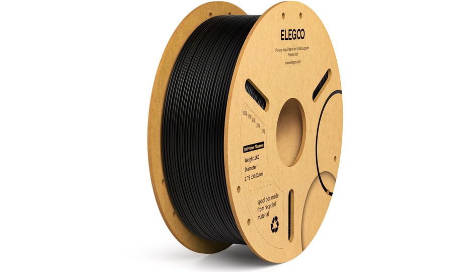 ELEGOO PLA+ 1,75, 1 kg, čierna
