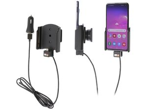 Brodit držiak do auta na Samsung Galaxy S10e bez puzdra, s nabíjaním z cig. zapaľovača/USB