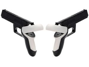 Ergonomické nástavce v tvare pištole pre ovládače Oculus/Meta Quest 2