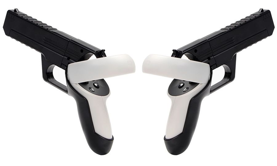 Ergonomické nástavce v tvare pištole pre ovládače Oculus/Meta Quest 2