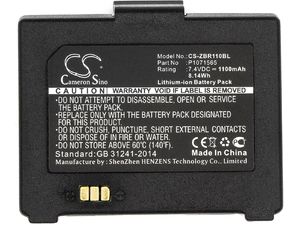 Batéria pre Bixolon Spp-R200, Zebra Zq110 a iné, 1100 mAh, Li-Ion