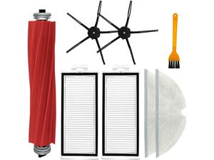 Mobilly sada kefy, filtra a mopu pre Roborock Q7 Max, Q7 Max+, T8, čierna