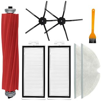 Mobilly sada kefy, filtra a mopu pre Roborock Q7 Max, Q7 Max+, T8, čierna