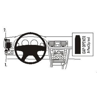 Brodit ProClip montážna konzola pre Opel Signum 03-08/Vectra C 02-10, vľavo