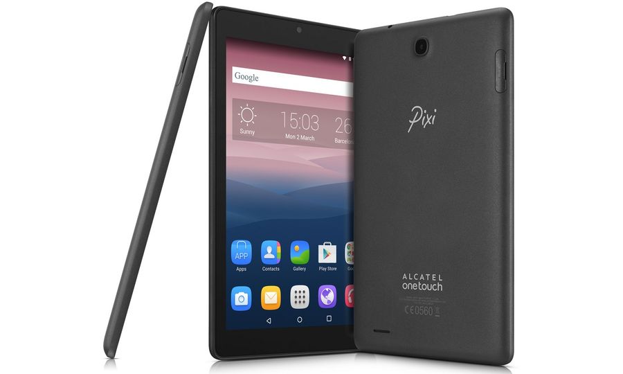 ALCATEL ONETOUCH PIXI 3 (8) WIFI, sivá