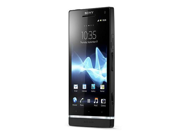 obsah balenia Sony Xperia S 32GB, černá + Hi-fi náhlavní souprava LiveSound™ MH1