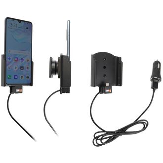 Brodit držiak do auta na Huawei P30 bez puzdra, s nabíjaním z cig. zapaľovača/USB