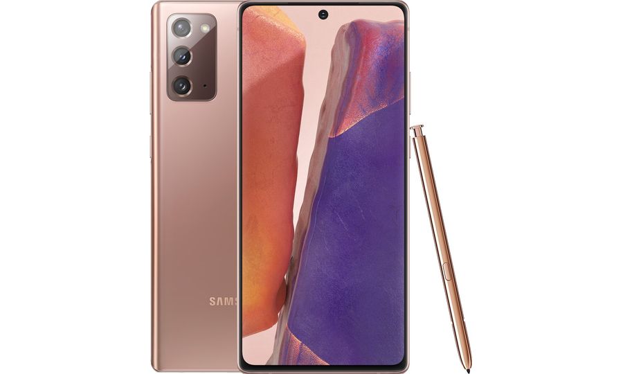 Samsung Galaxy Note20, bronzová