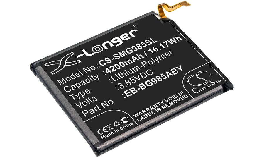 Batéria pre Samsung Galaxy S20 Plus, Sc-52a, Sgh-N805 a ďalšie, 4200 mAh, Li-Ion