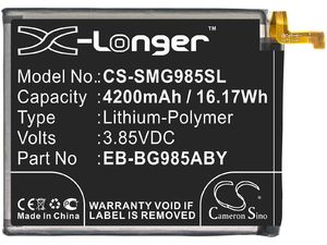 Batéria pre Samsung Galaxy S20 Plus, Sc-52a, Sgh-N805 a ďalšie, 4200 mAh, Li-Ion