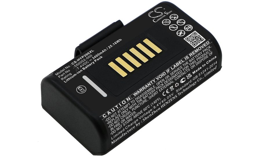 Batéria pre tlačiarne Datamax Oneil, Honeywell Impressora Portatil Rp2 a iné, 3400 mAh, Li-Ion