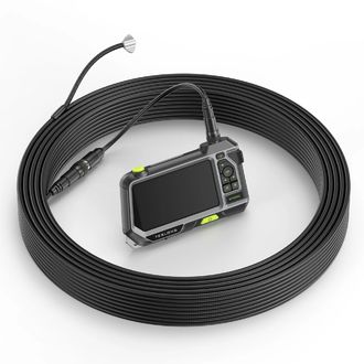 Endoskop Teslong NTS500 s 5" displejom IPS, 7,6 mm sondou, širokouhlým objektívom, 15 m káblom