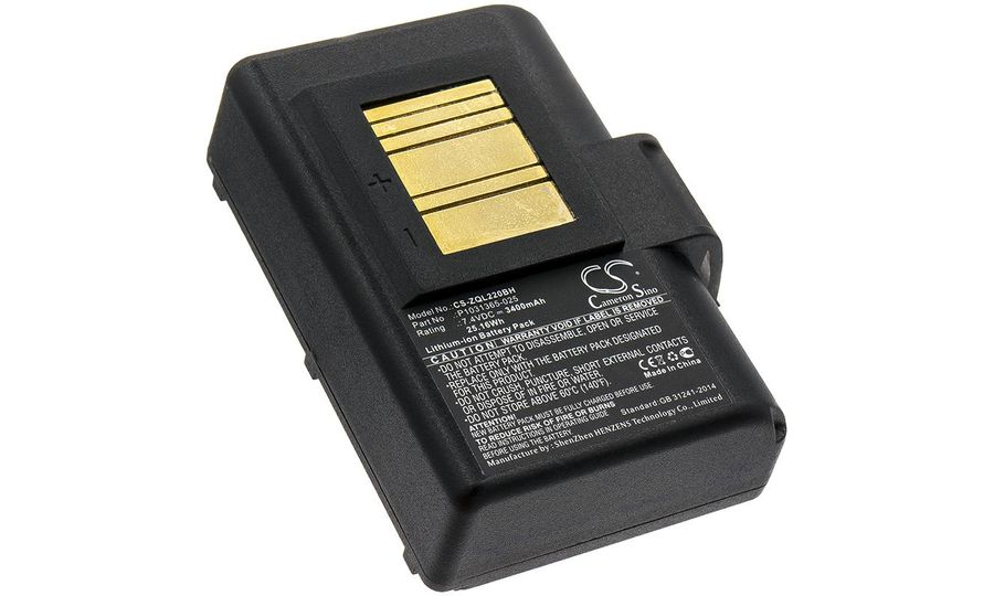 Batéria pre Zebra Qln220, Zq500, Zr628 a ďalšie, 3400 mAh, Li-Ion