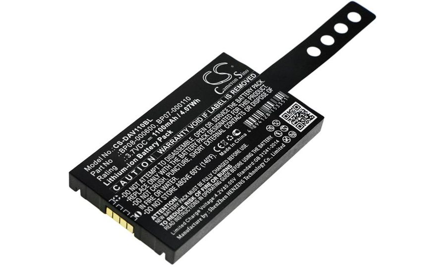 Batéria pre Datalogic Memor Nfp, Memor X3, 1100 mAh, Li-Ion