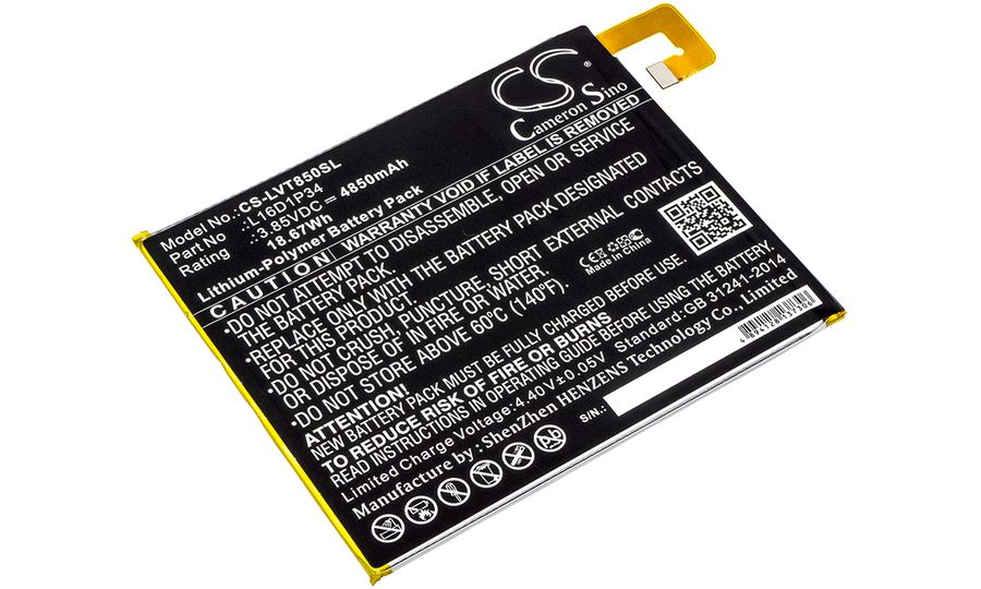 Batéria pre Lenovo Tab 4, Lenovo TB850, 4850mAh