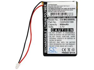 Batéria pre telefóny Typhoon Myguide 3000, Myguide 3010, Myguide 3030 a ďalšie, 850 mAh, Li-Ion