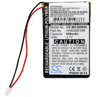 Batéria pre telefóny Typhoon Myguide 3000, Myguide 3010, Myguide 3030 a ďalšie, 850 mAh, Li-Ion