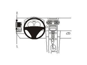 Brodit ProClip pre Volvo C30 07-15/C70 06-15/S40 04-12/V50 04-12, vľavo