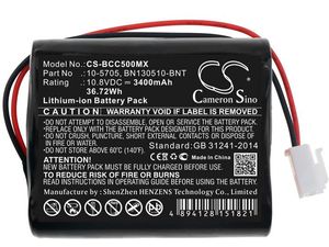 Batéria pre Bionet Compact 5, Medicaleconet Compact 5 a iné, 3400 mAh, Li-Ion