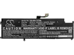 Batéria pre Dell Latitude 13 7370, E7370, 5650 mAh