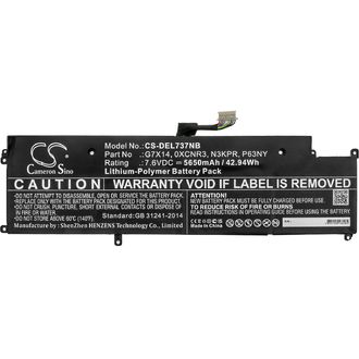 Batéria pre Dell Latitude 13 7370, E7370, 5650 mAh