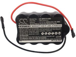 Batéria pre Medtronic Primedic Defi-B, 2000 mAh, Li-Ion