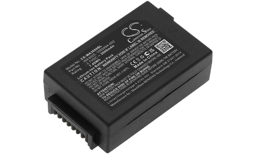Batéria pre Motorola 3 Model C, Psion 1050494, Zebra Workabout Pro 4 a ďalšie, 2000 mAh, Li-Ion