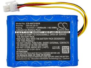 Batéria pre Gardena Sileno+, Sileno City 250, Husqvarna Automower 420, 315 a ďalšie, 2600 mAh, Li-Ion