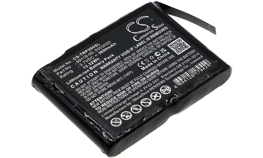 Batéria pre Trimble Pg200, R1, 3600 mAh, Li-Ion