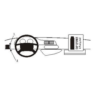 Brodit ProClip montážna konzola pre Citroen Jumpy/Peugeot Expert 97-06, vľavo