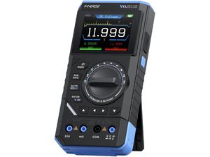 FNIRSI DST-210 ručný digitálny multimeter, osciloskop a generátor signálov 3v1, 10 MHz, 48 MSa/s