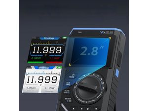 FNIRSI DST-210 ručný digitálny multimeter, osciloskop a generátor signálov 3v1, 10 MHz, 48 MSa/s