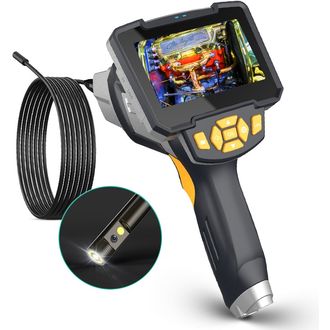 Inskam 112B endoskop so 4,3" displejom, 5,5 mm sondou, duálnou kamerou, 5 m pevným káblom