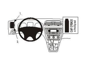 Brodit ProClip Škoda Octavia II Ambiente/Classic/Elegance/RS 05-13/Scout 07-13, vľavo na mriežku
