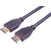 PremiumCord HDMI 2.1 kábel, 8K@60Hz, pozlátené konektory, 1 m