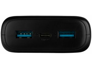 FIXED Zen 20 powerbank s LCD displejom a PD výstupom 20W, 20000 mAh, čierna, rozbalené