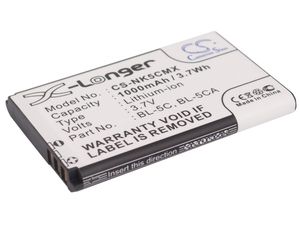 Batérie pre Nokia E50, E60, 6230, 6230i, (ekv. BL-5C) Li-Ion 1000mAh