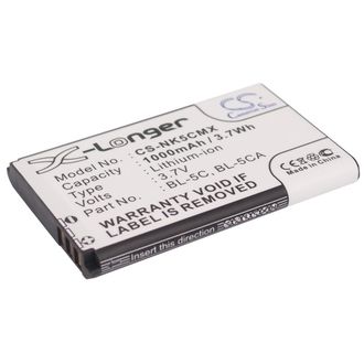 Batéria pre Nokia E50, E60, 6230, 6230i, (equ. BL-5C) Li-Ion 1000mAh, poškodený obal