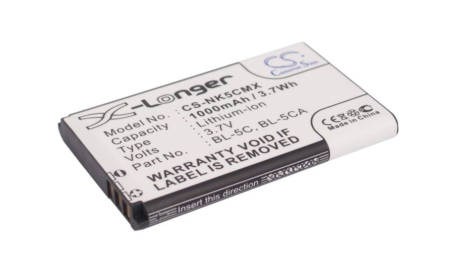 Batérie pre Nokia E50, E60, 6230, 6230i, (ekv. BL-5C) Li-Ion 1000mAh