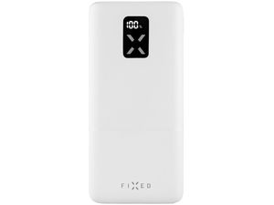 Power banka FIXED Zen 20 s LCD displejom a PD výstupom 20 W, 20000 mAh, biela