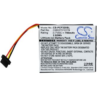 Batérie pre Pioneer AVIC-F320BT, 790mAh Li-ion
