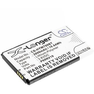Batéria pre Honeywell Wts700 7" Wireless Color Touch, 2800 mAh, Li-Ion
