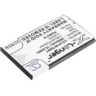 Batéria pre Honeywell Wts700 7" Wireless Color Touch, 2800 mAh, Li-Ion