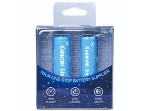2ks dobíjacie batérie 14430, 700mAh, 3,7V