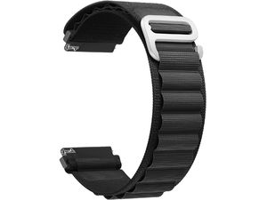 Univerzálny popruh Mobilly, 20 mm, nylon, čierny