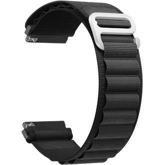 Univerzálny popruh Mobilly, 20 mm, nylon, čierny