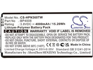 Batéria pre Hytera Pnc360, 360s, 4000 mAh, Li-Ion
