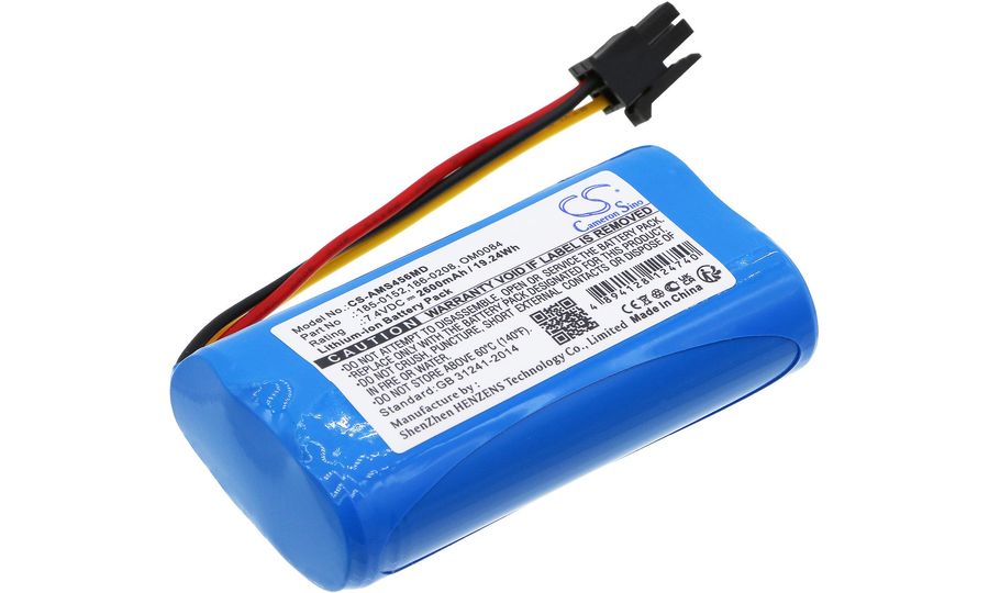 Batéria pre Aspect Medical System Bis Vista a iné, 2600 mAh, Li-Ion